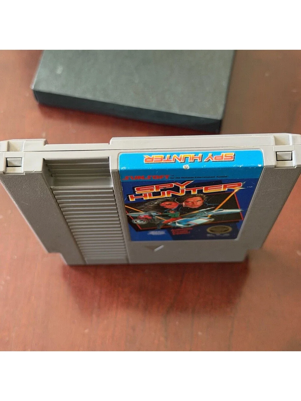 Spy Hunter Nintendo NES 1987 Sunsoft Authentic Cartridge w/ Dust Sleeve
